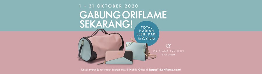 Hadiah Welcome Program Oriflame Oktober 2020 | Peluang ...